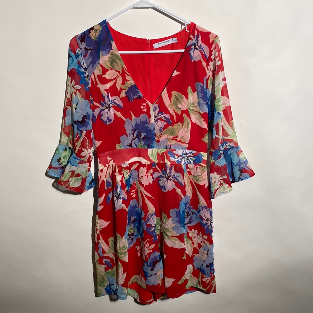 Artigli Collection Floral Romper